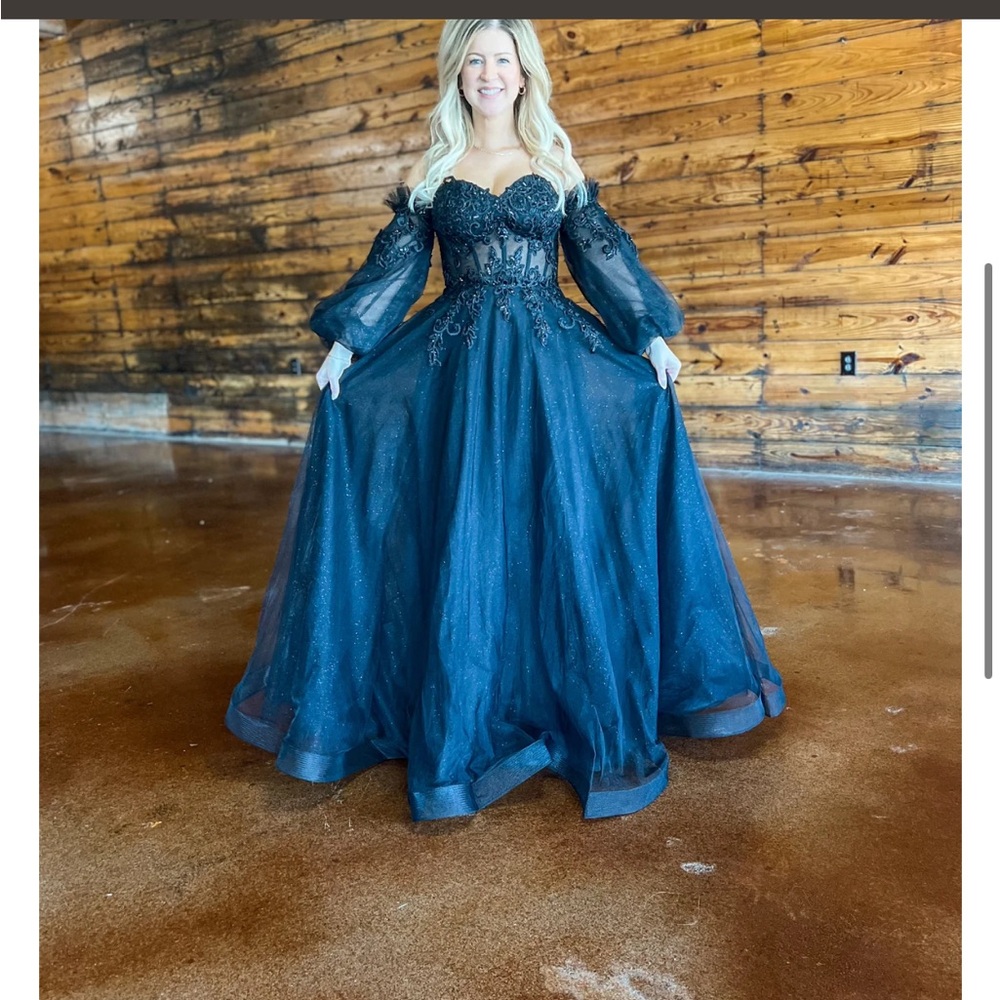 Black wedding dress